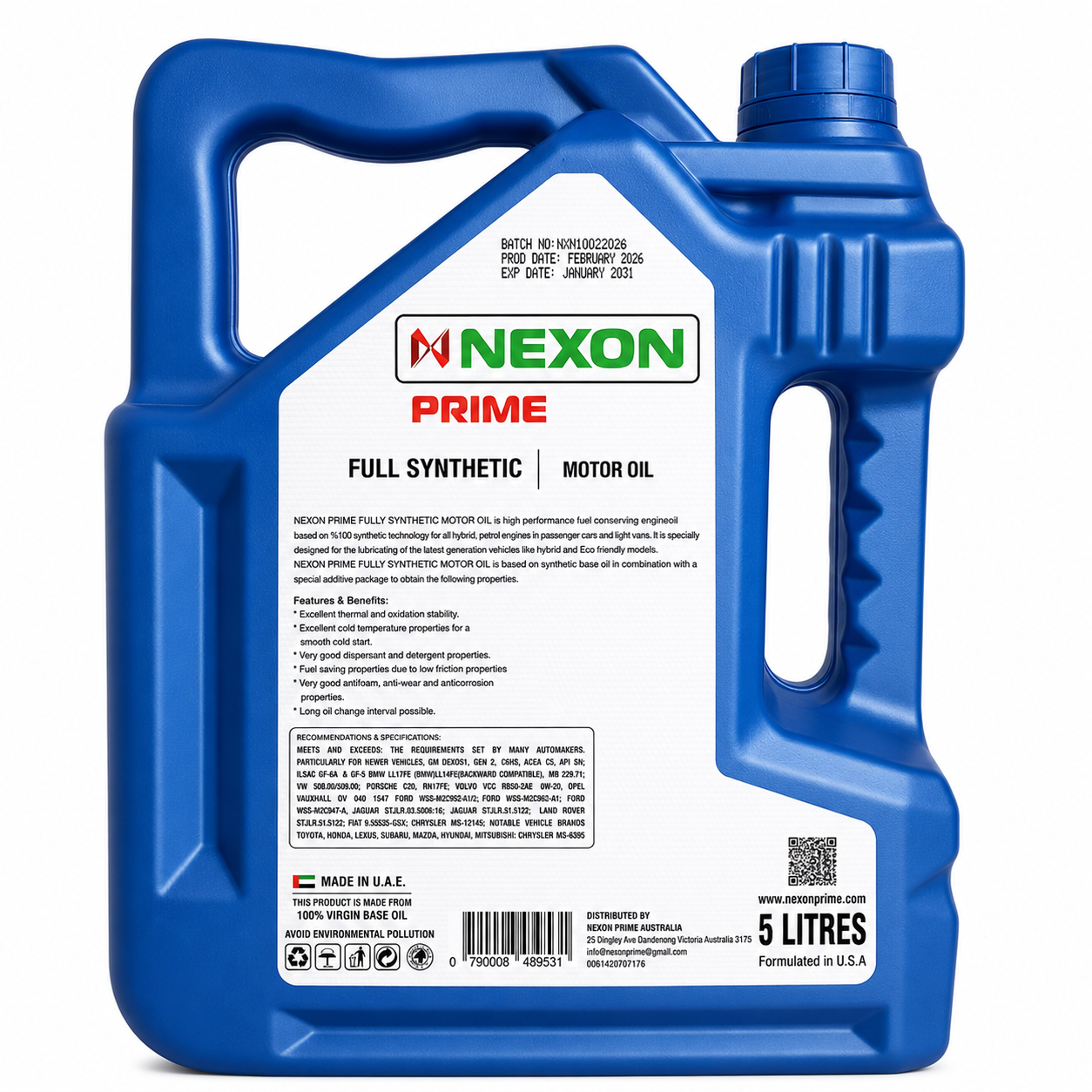 Nexon Prime TDS 0W20 SN - Image 3